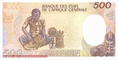 Zentralafrikanische Republik - 500  Francs (#014c_UNC)