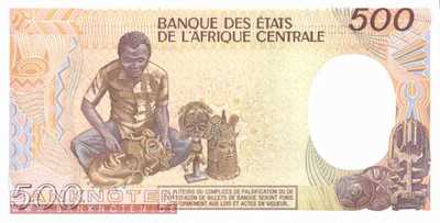 Central African Republic - 500  Francs (#014c_UNC)