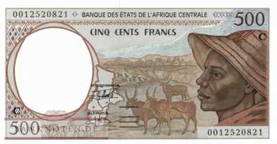 Kongo - 500  Francs (#101Cg_UNC)