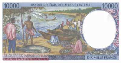 Kongo - 10.000 Francs (#105Cf_UNC)
