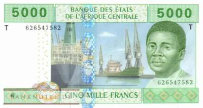 Congo - 5.000  Francs (#109Tc_UNC)