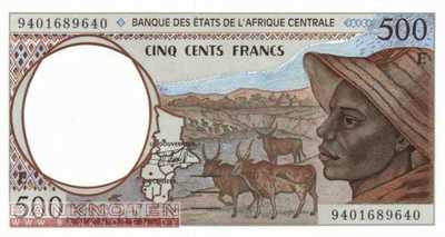Cameroon - 500  Francs (#201Eb_UNC)