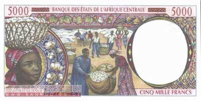 Cameroon - 5.000  Francs (#204Ef_UNC)