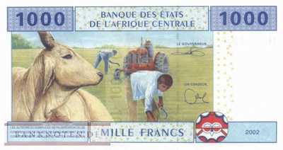 Cameroon - 1.000  Francs (#207Ud_UNC)