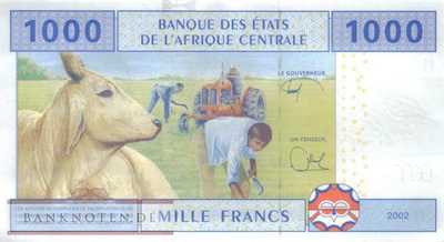 Kamerun - 1.000  Francs (#207Ue_UNC)