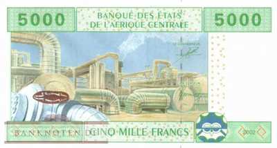 Cameroon - 5.000  Francs (#209Ub_UNC)