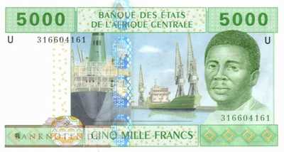 Cameroon - 5.000  Francs (#209Ub_UNC)