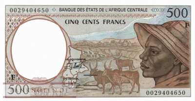 Central African Republic - 500  Francs (#301Fg_UNC)