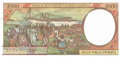 Zentralafrikanische Republik - 2.000  Francs (#303Ff_UNC)