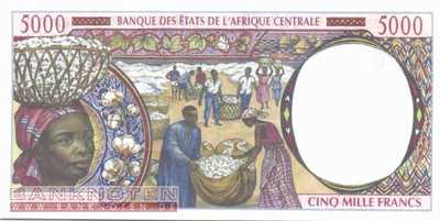 Gabun - 5.000  Francs (#404Lf_UNC)