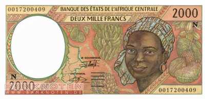 Äquatorialguinea - 2.000  Francs (#503Ng_UNC)