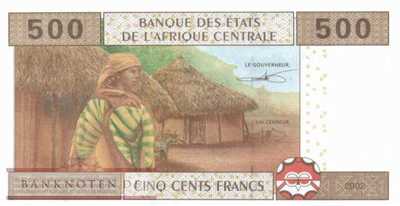 Äquatorialguinea - 500  Francs (#506Fc_UNC)