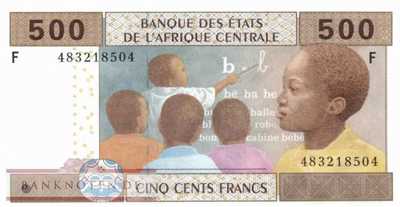 Equatorial Guinea - 500  Francs (#506Fc_UNC)