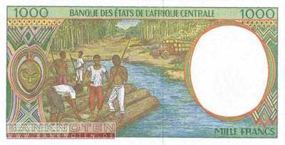 Chad - 1.000  Francs (#602Pg_UNC)