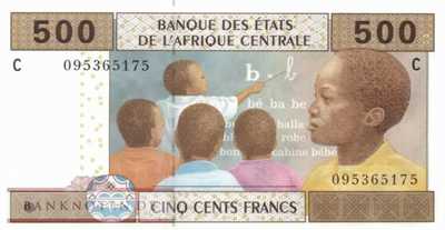 Chad - 500  Francs (#606Ca_UNC)