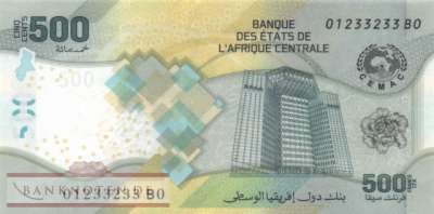 Central African States - 500  Francs (#700a_UNC)