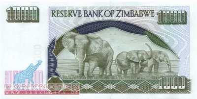 Zimbabwe - 1.000  Dollars (#012a_UNC)