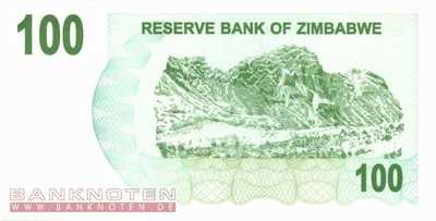 Zimbabwe - 100 Dollars (#042_UNC)