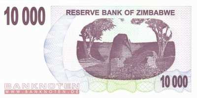 Zimbawe - 10.000  Dollar (#046b_UNC)