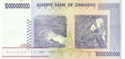 Zimbabwe - 10 Milliarden Dollars (#085_VF)