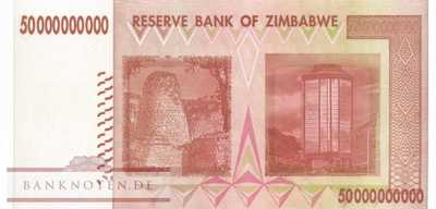 Zimbabwe - 50 Milliarden Dollars (#087_UNC)
