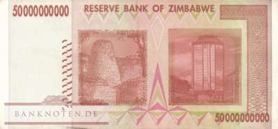 Zimbabwe - 50 Milliarden Dollars (#087_VF)