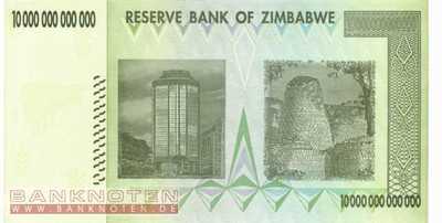 Zimbabwe - 10 Trillion Dollars (#088_UNC)