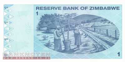 Zimbawe - 1  Dollar (#092_UNC)