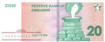 Zimbabwe - 20  ZiG (#111_UNC)