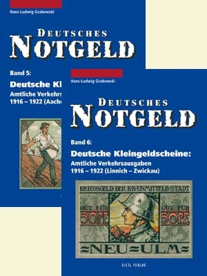 Deutsche Kleingeldscheine 1916 - 1922, Band 5+6