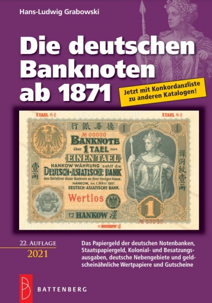 Grabowski/Rosenberg: Die deutschen Banknoten ab 1871 - 22nd edition