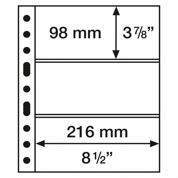 Leuchtturm Grande 3S, black