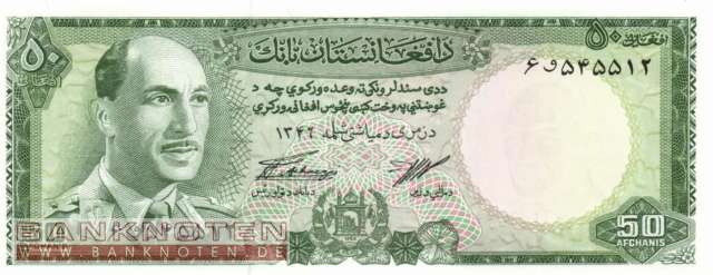 Afghanistan - 50  Afghanis (#043a_UNC)
