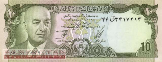 Afghanistan - 10  Afghanis (#047c_UNC)