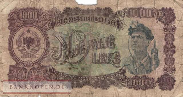 Albania - 1.000  Leke (#027A_G)