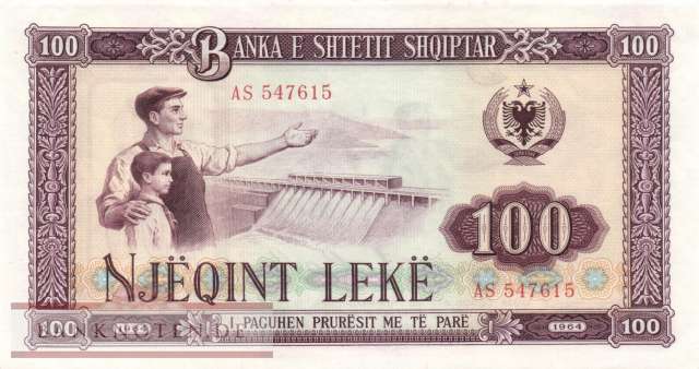 Albanien - 100  Leke (#039a_UNC)