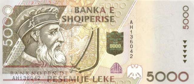 Albania - 5.000  Leke (#066a_UNC)