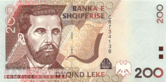 Albania - 200  Leke (#071a_UNC)