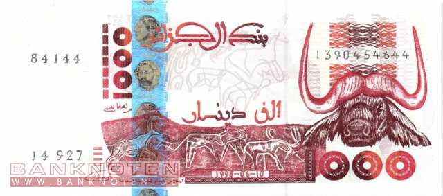 Algerien - 1.000  Dinars (#142b-U2_UNC)