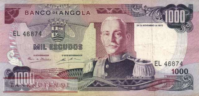 Angola - 1.000  Escudos (#103_VF)