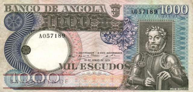 Angola - 1.000  Escudos (#108_VF)