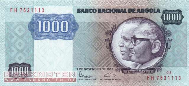 Angola - 1.000  Kwanzas (#121b_UNC)