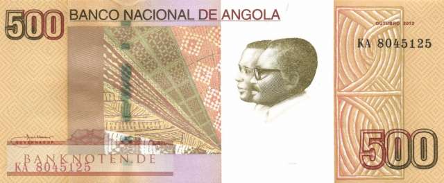 Angola - 500  Kwanzas (#155a_UNC)