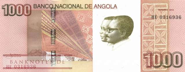 Angola - 1.000  Kwanzas (#156a_UNC)