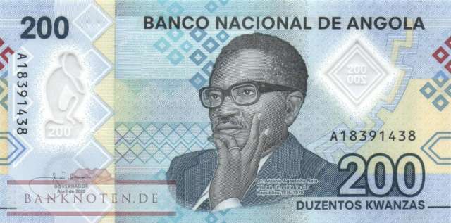 Angola - 200  Kwanzas (#160_UNC)