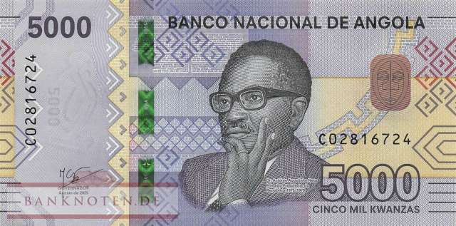 Angola - 5.000  Kwanzas (#164c_UNC)