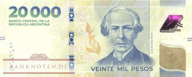Argentina - 20.000  Pesos (#370-C_UNC)