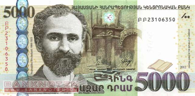 Armenia - 5.000  Drams (#056_UNC)