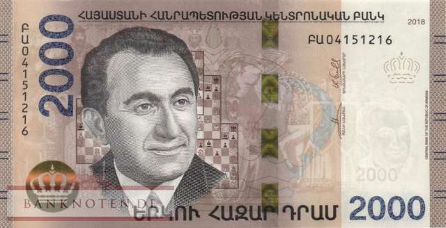 Armenia - 2.000  Drams (#062_UNC)