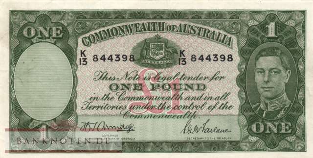Australia - 1  Pound (#026b_VF)